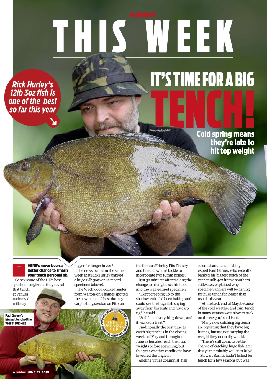 Angling Times Preview Pages