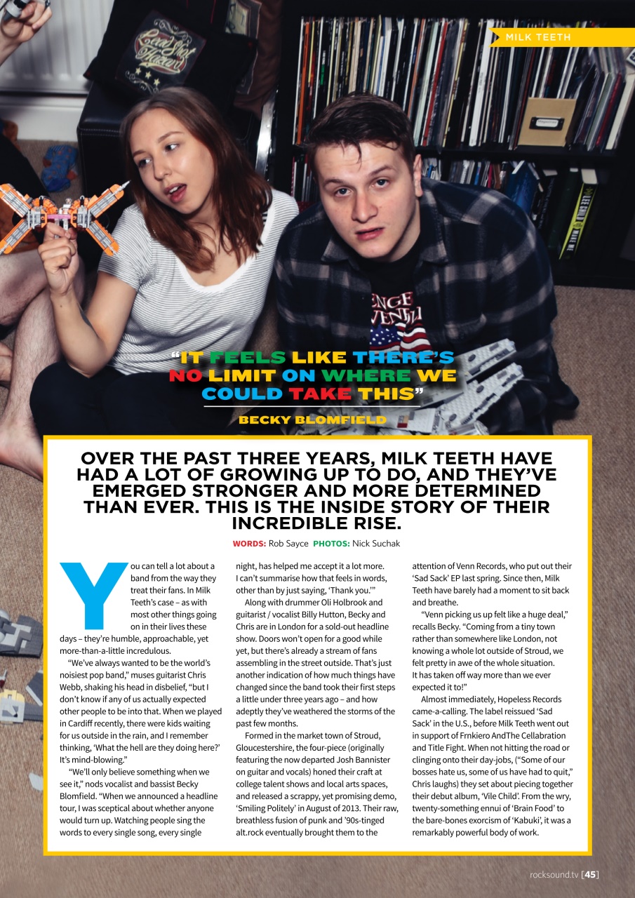 Rock Sound Magazine Preview Pages