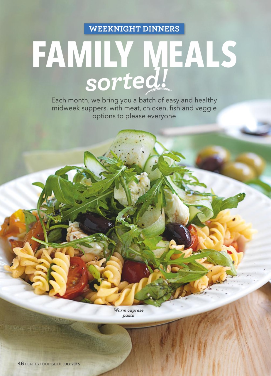 Healthy Food Guide Preview Pages
