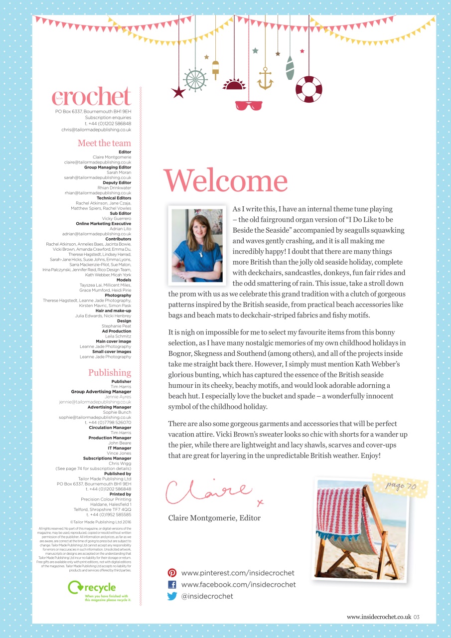 Inside Crochet Preview Pages