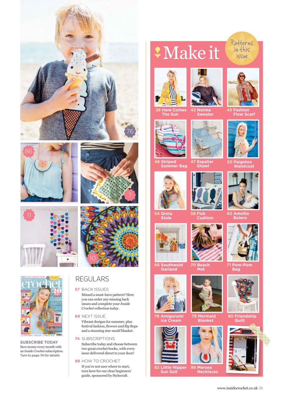 Inside Crochet Preview Pages