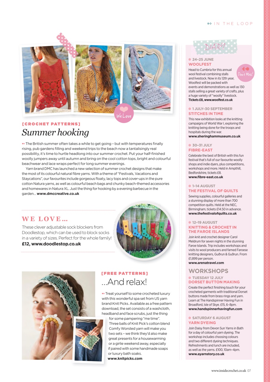 Inside Crochet Preview Pages