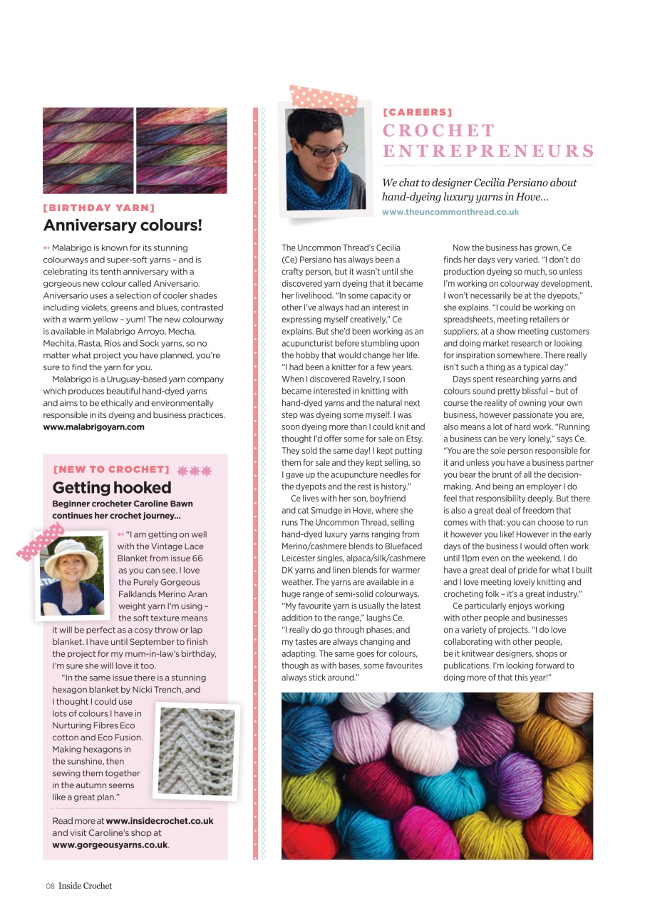 Inside Crochet Preview Pages