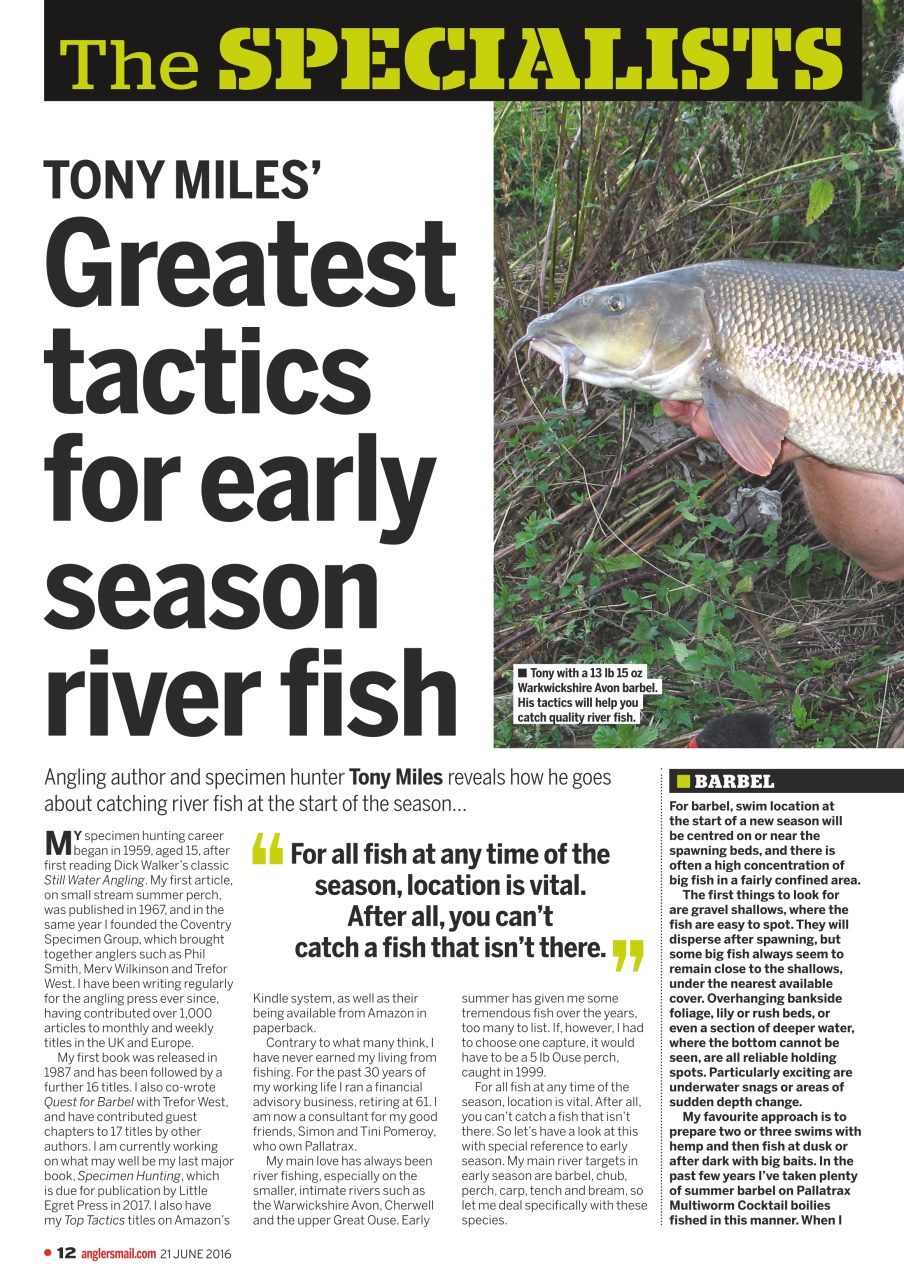 Anglers Mail Preview Pages