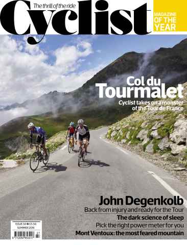 Cyclist issue Summer 2016