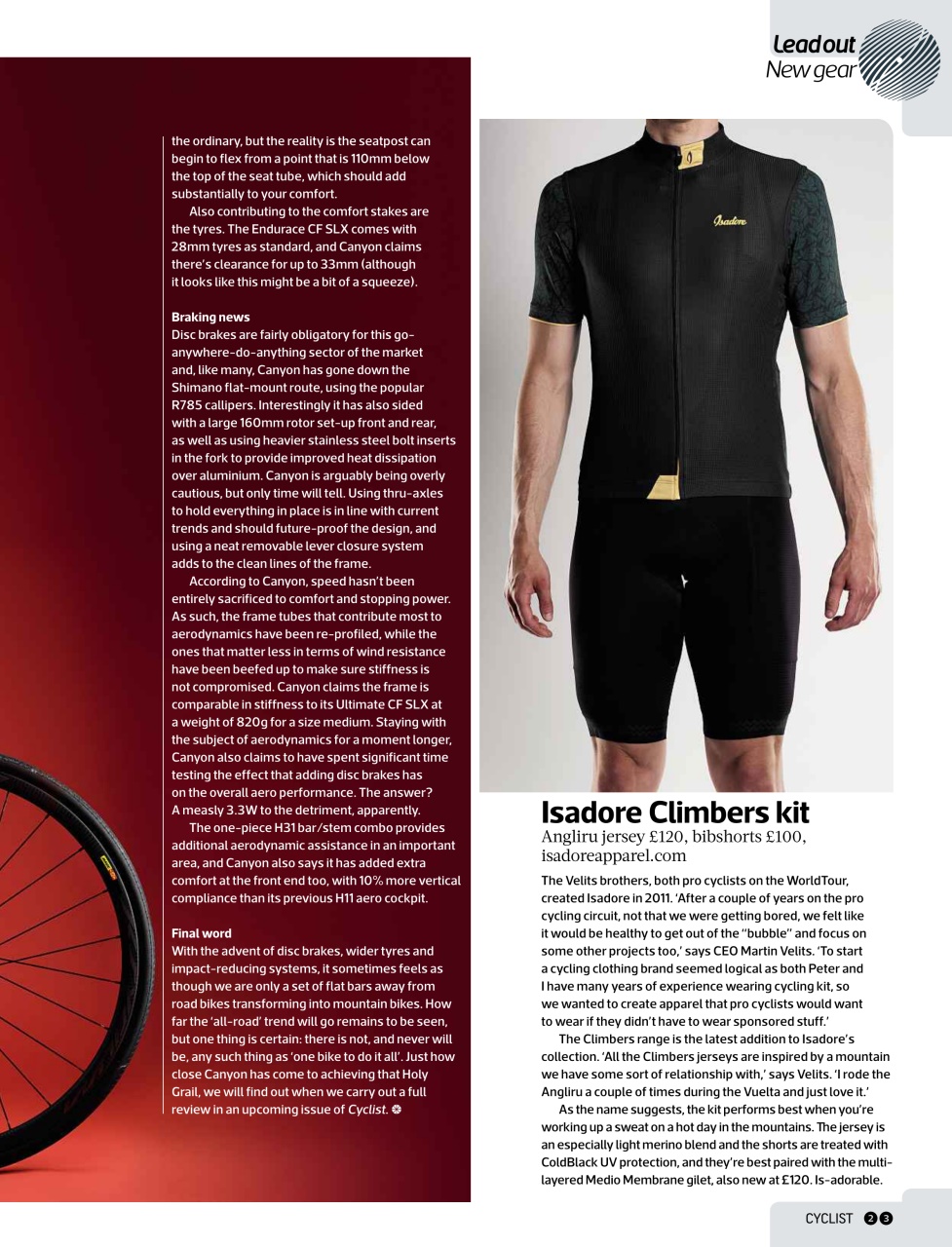 Cyclist Preview Pages