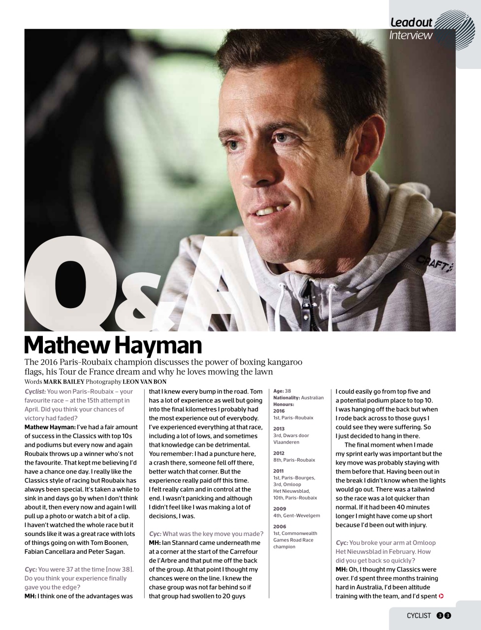 Cyclist Preview Pages