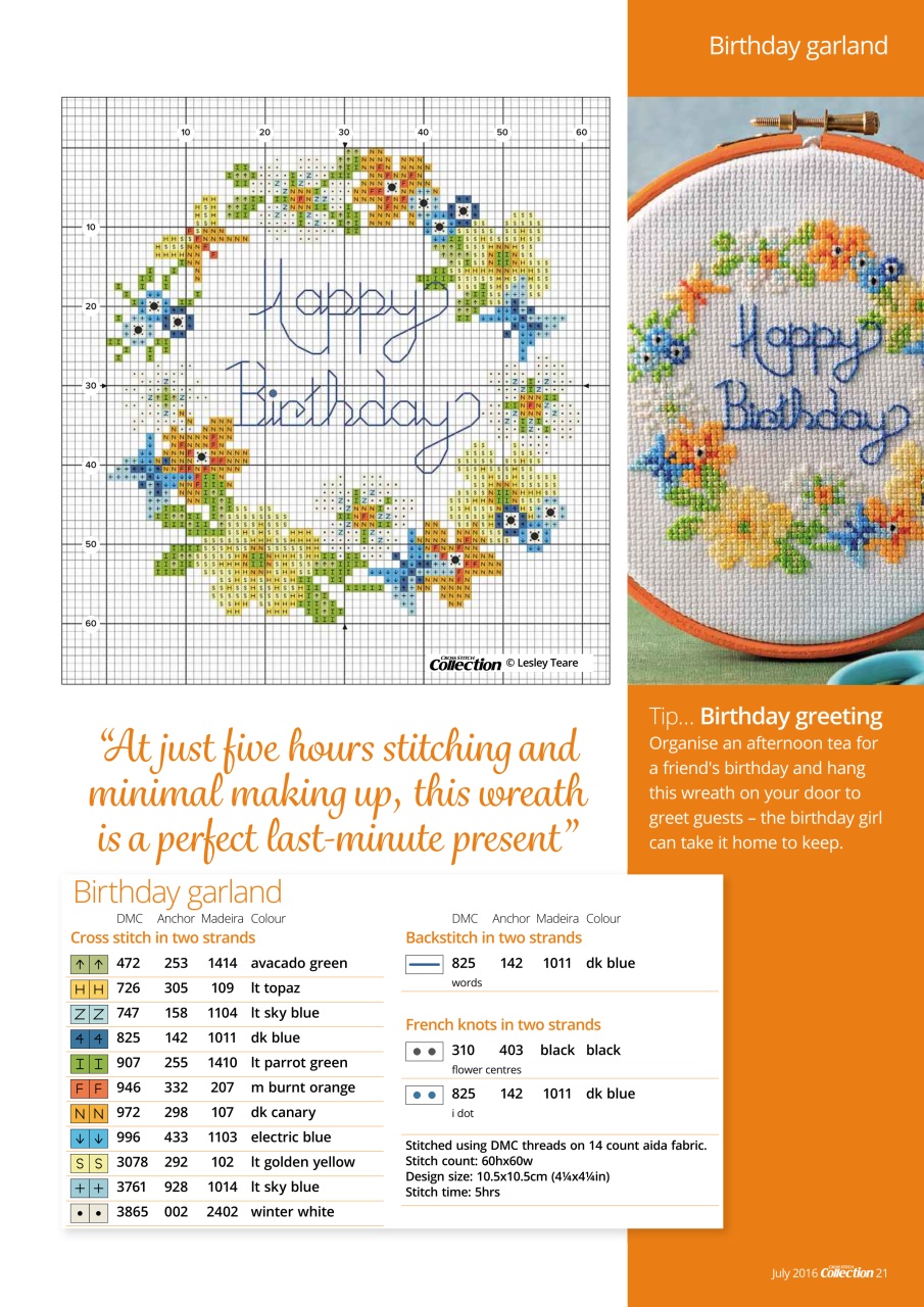 Cross Stitch Collection Preview Pages
