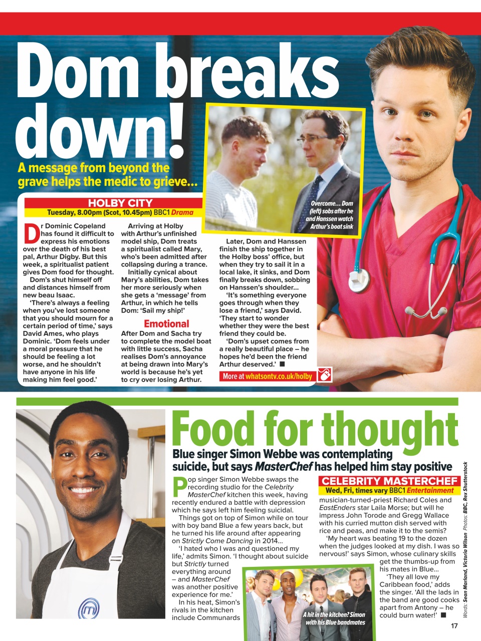 What's on TV Preview Pages