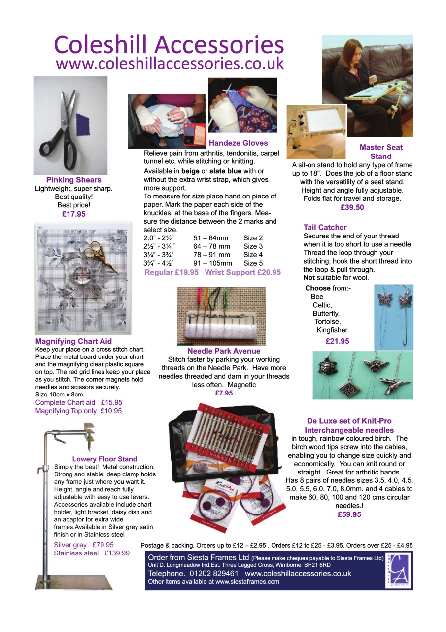 Embroidery Magazine Preview Pages