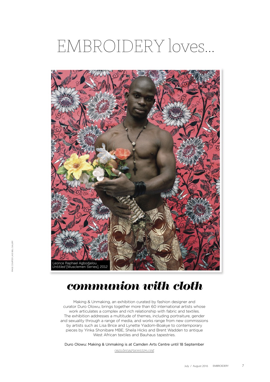 Embroidery Magazine Preview Pages