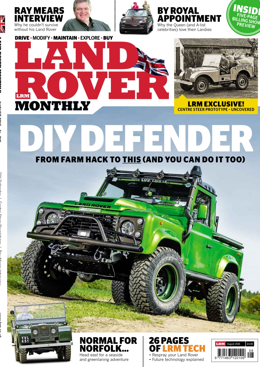Land Rover Monthly Preview Pages