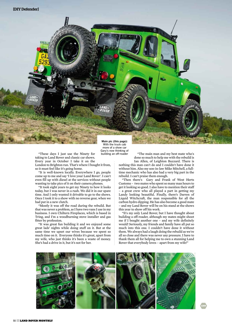 Land Rover Monthly Preview Pages