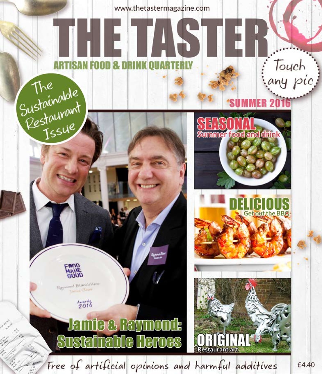 The Taster Magazine Preview Pages