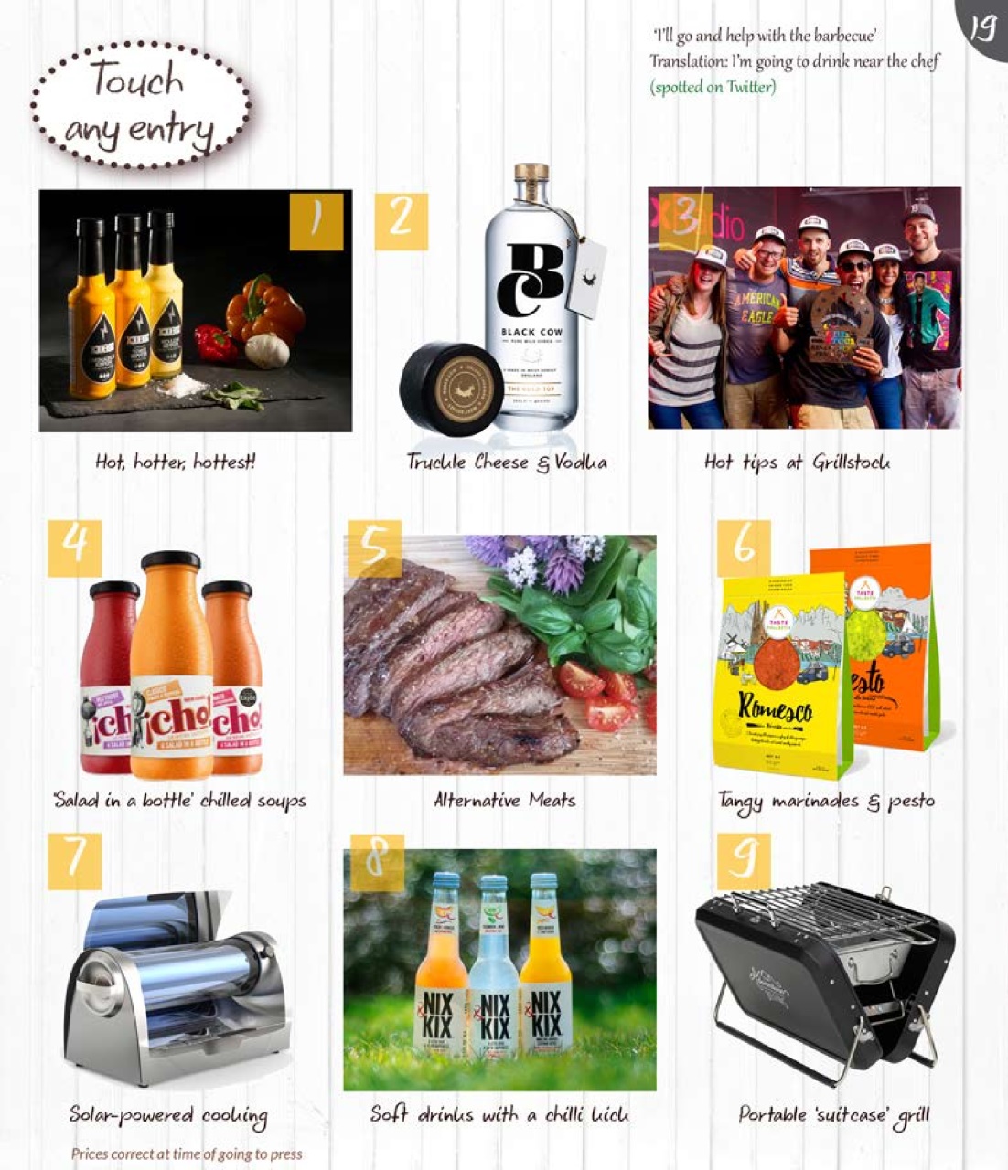 The Taster Magazine Preview Pages