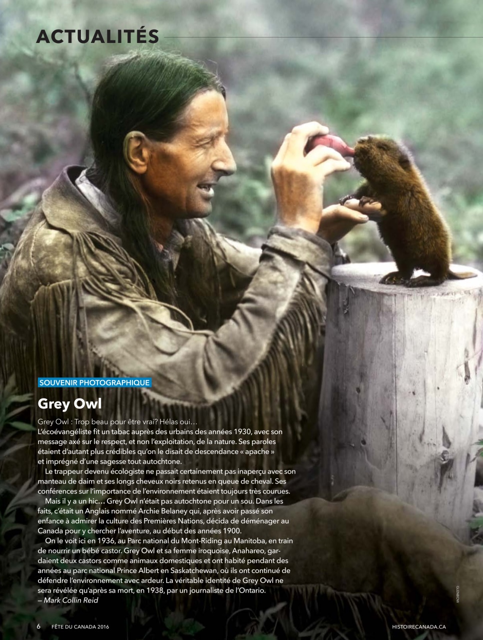 Canada's History Preview Pages