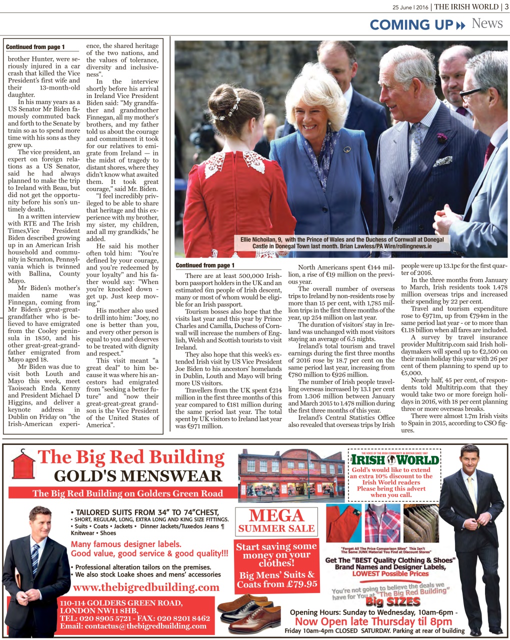 Irish World Preview Pages