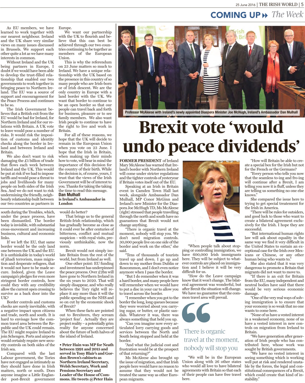 Irish World Preview Pages