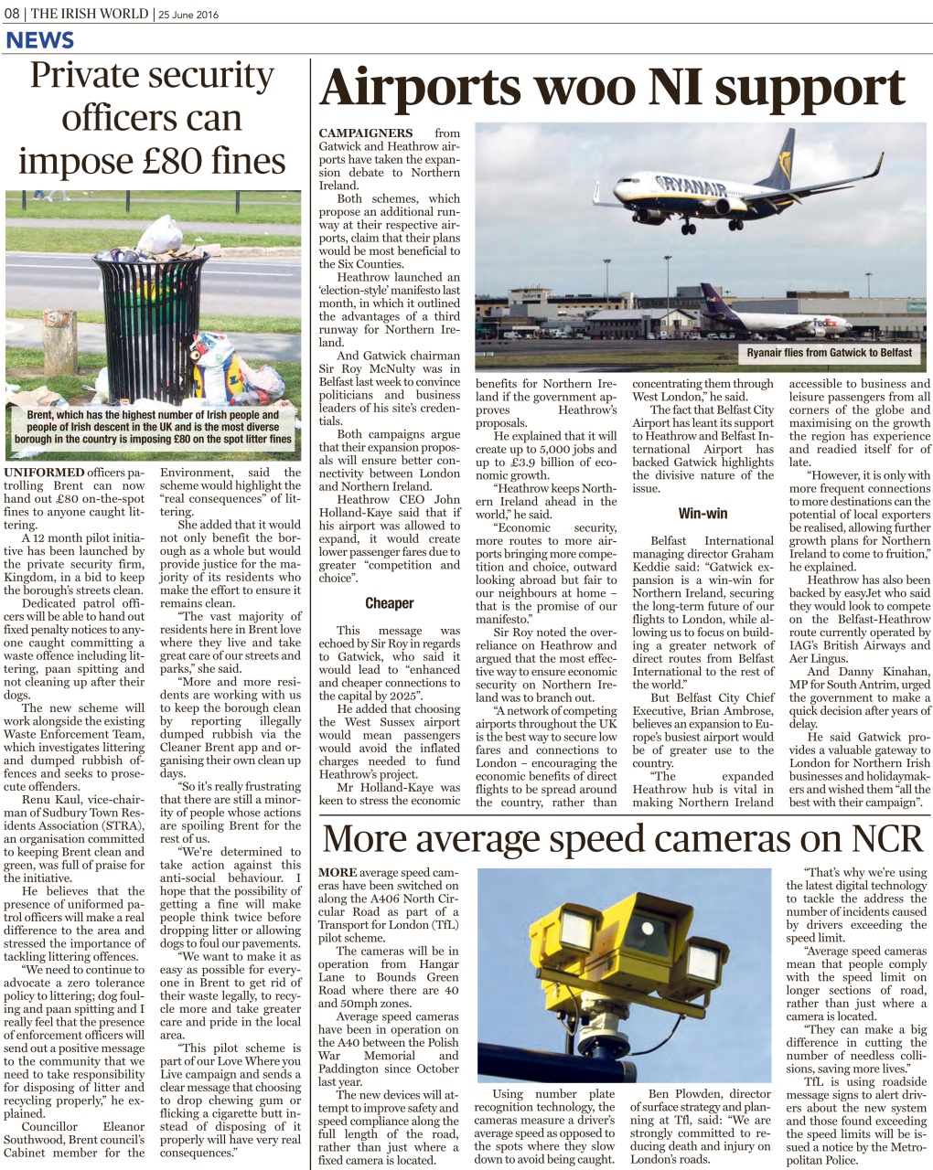 Irish World Preview Pages