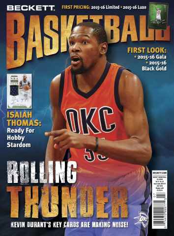 Beckett Basketball Magazine issue July 2016