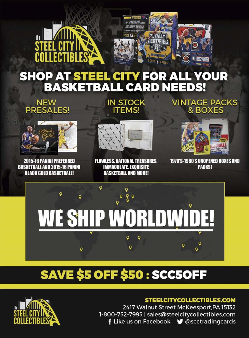 Beckett Basketball Magazine Preview Pages