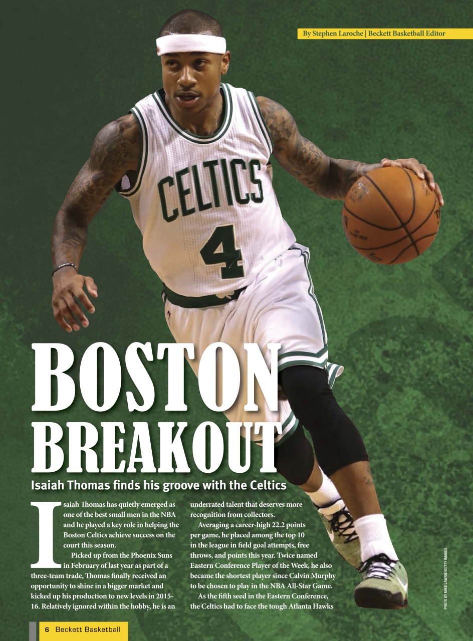 Beckett Basketball Magazine Preview Pages