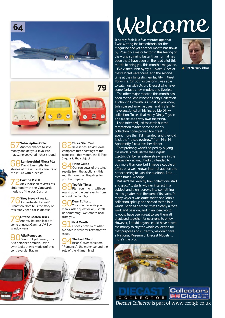 Diecast Collector Preview Pages
