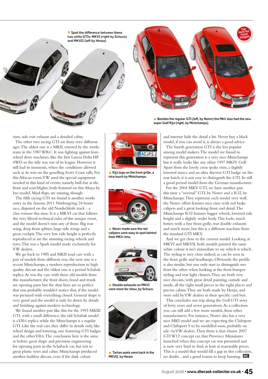 Diecast Collector Preview Pages