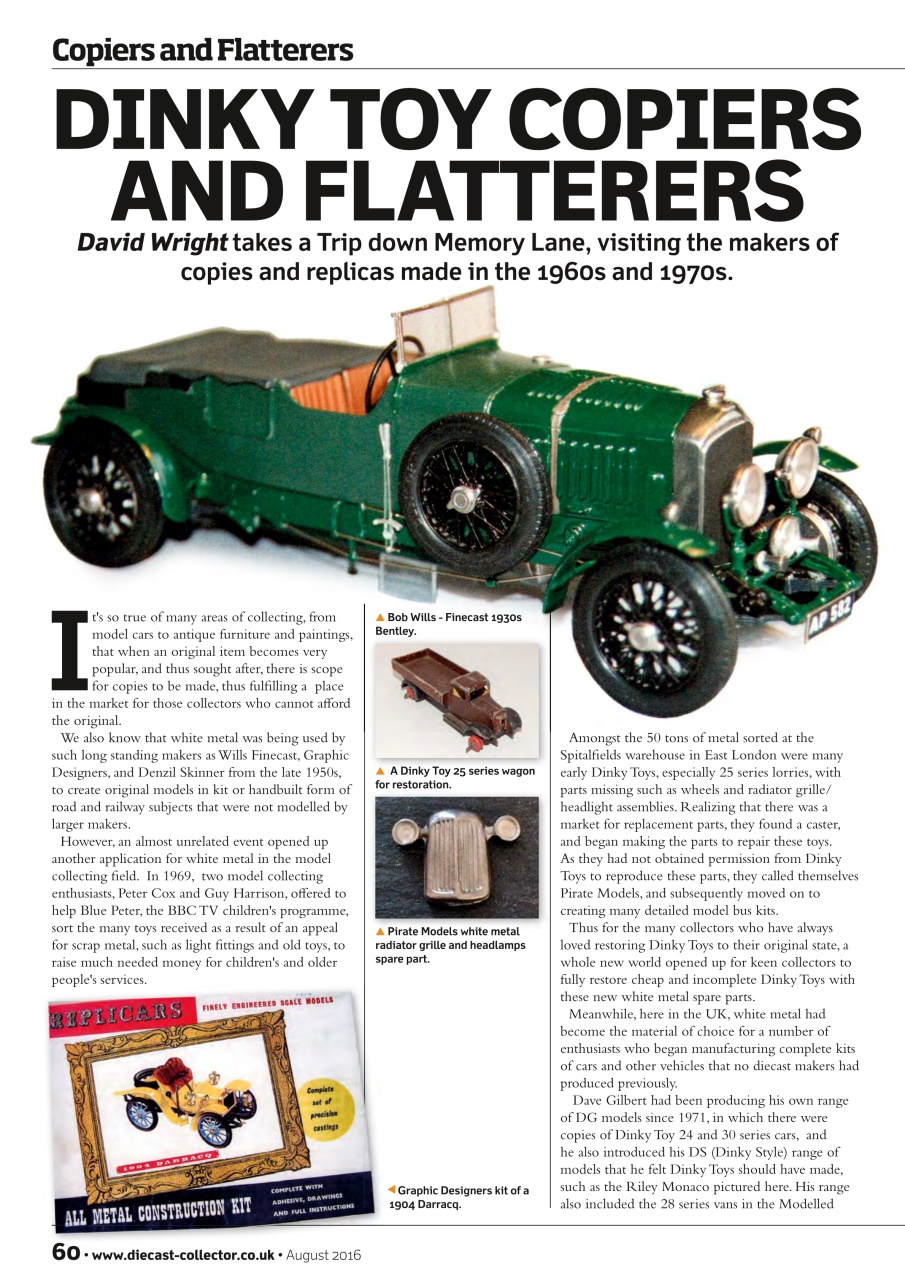 Diecast Collector Preview Pages