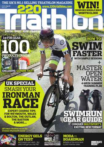 220 Triathlon Magazine issue July 2016 