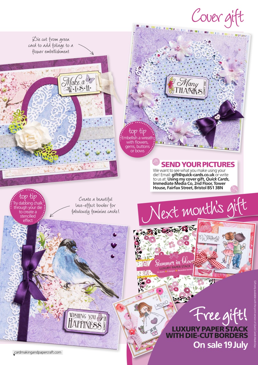 Quick Cards Made Easy Preview Pages