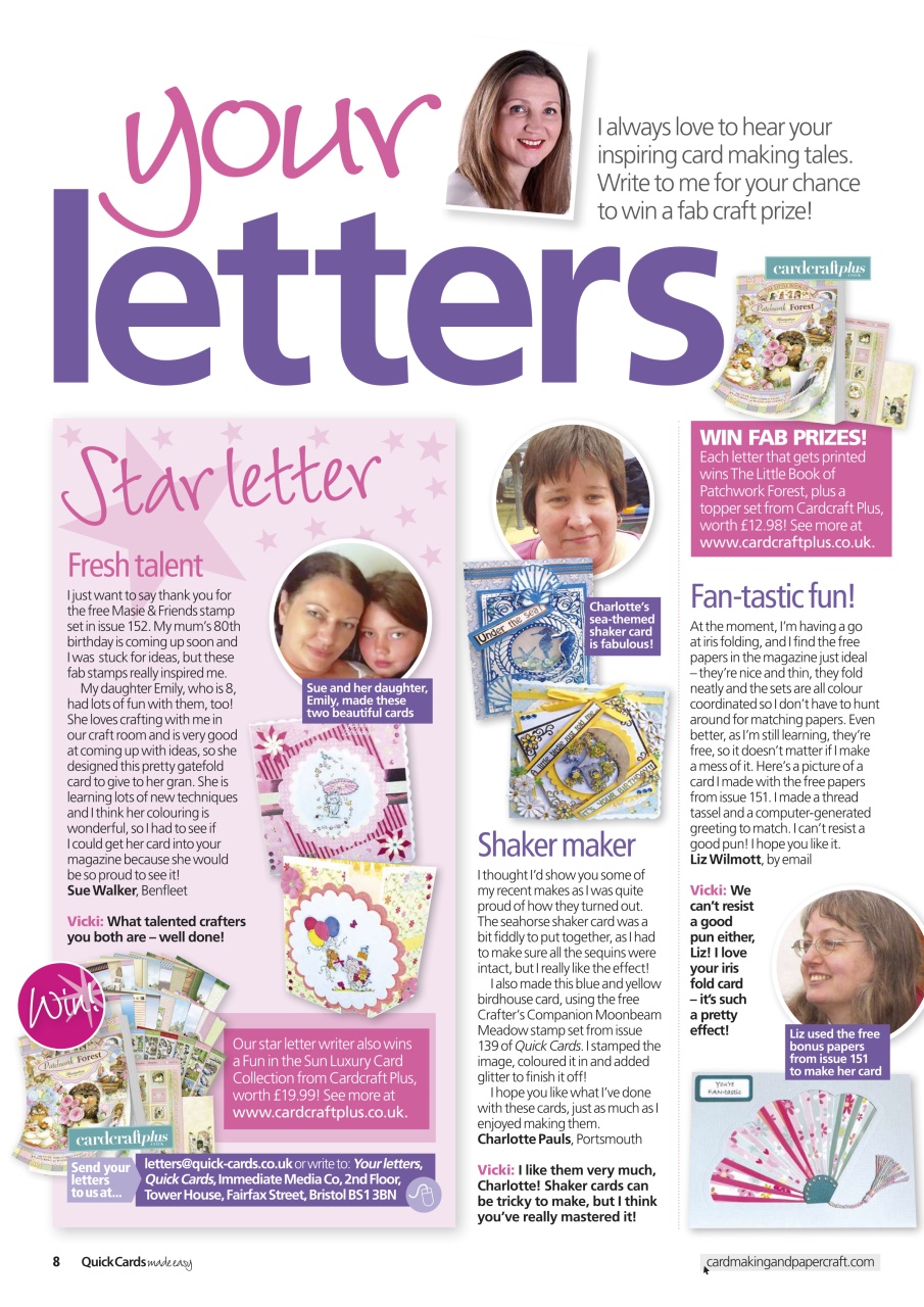 Quick Cards Made Easy Preview Pages