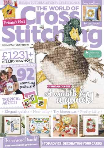 The World of Cross Stitching issue August 2016