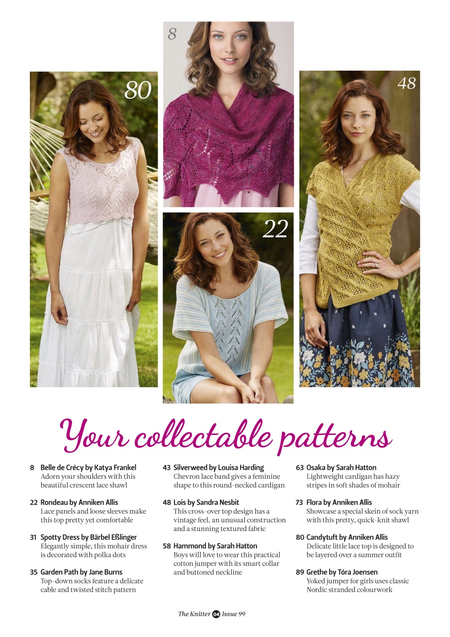 The Knitter Preview Pages