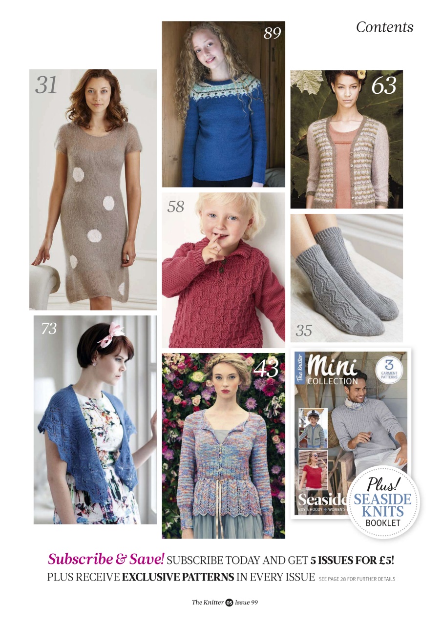 The Knitter Preview Pages