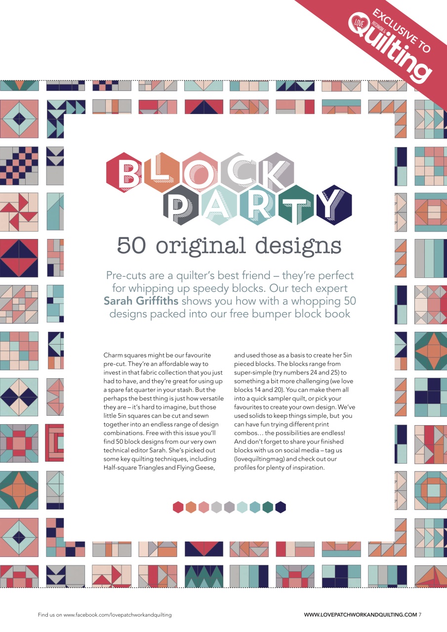 Love Patchwork & Quilting Preview Pages