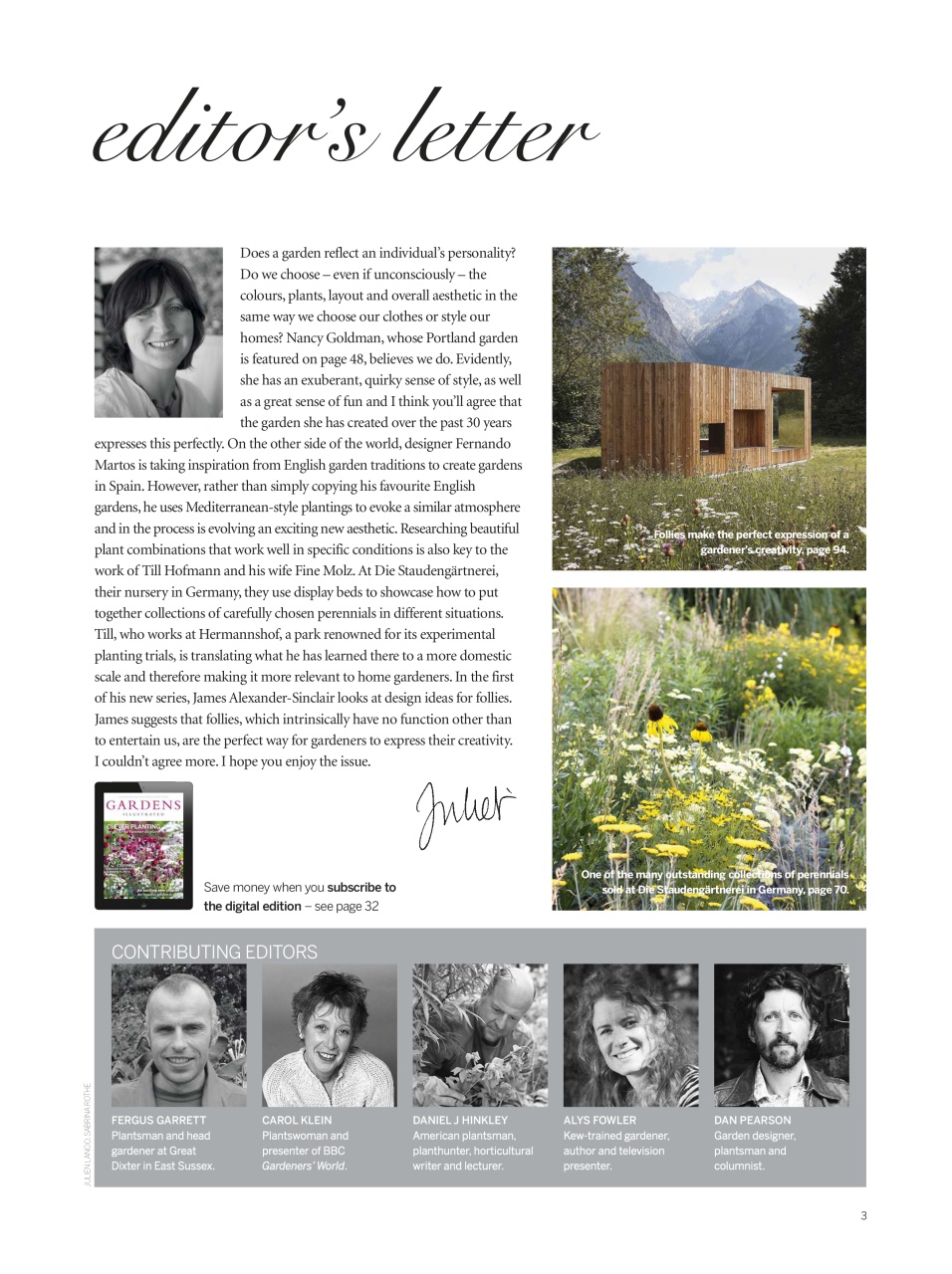 Gardens Illustrated Preview Pages