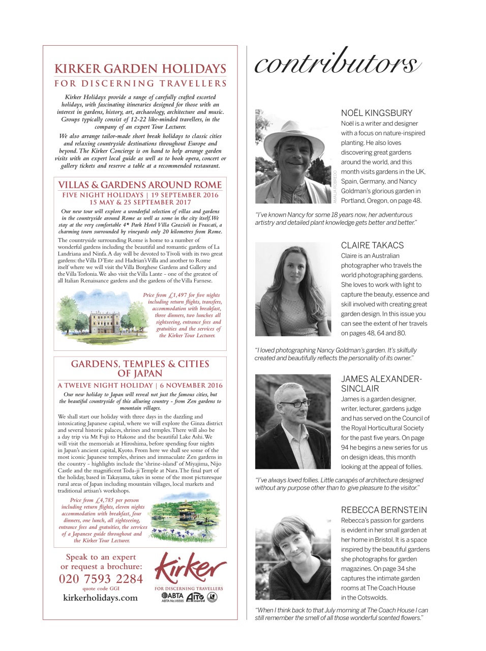 Gardens Illustrated Preview Pages