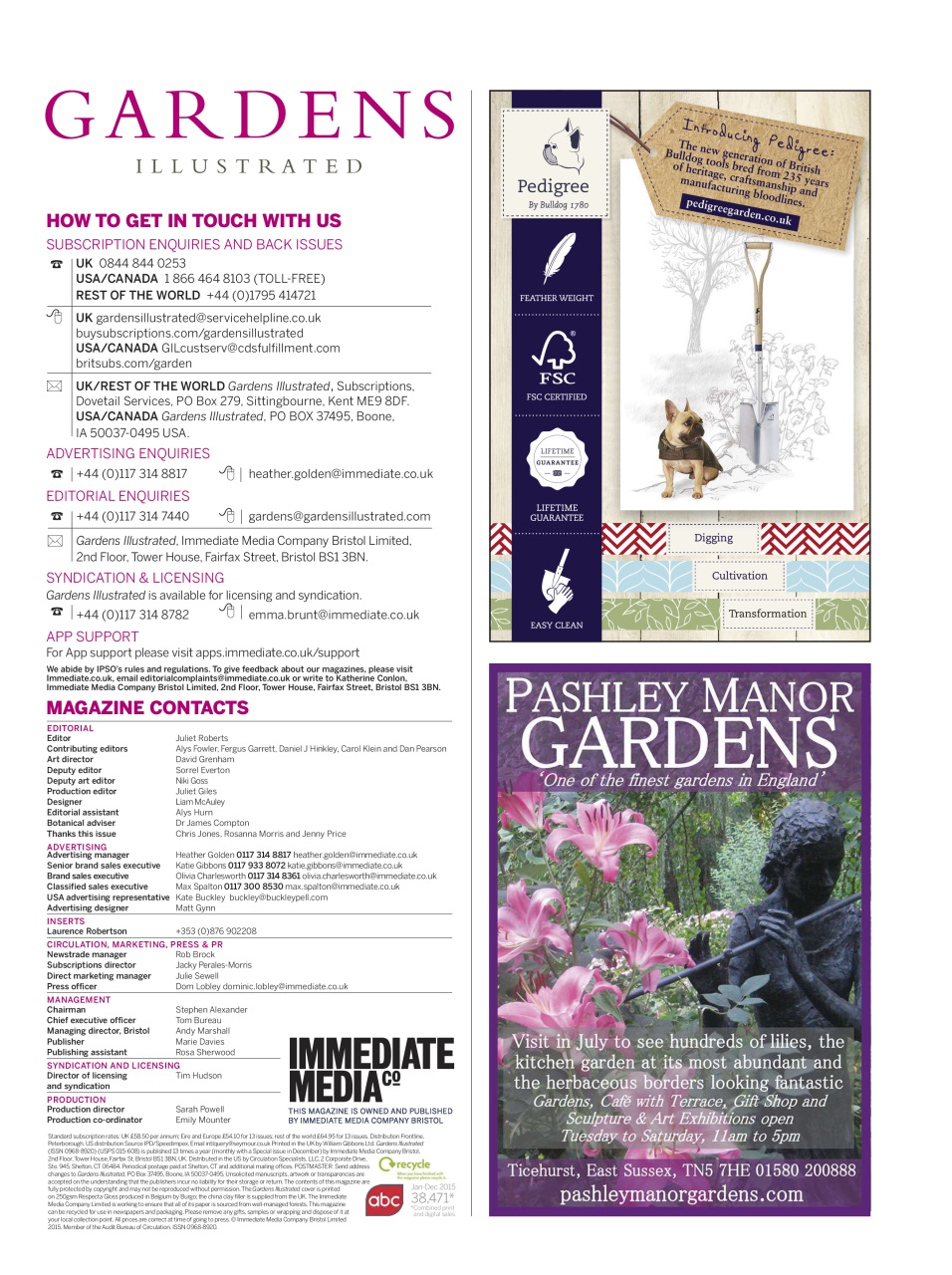 Gardens Illustrated Preview Pages