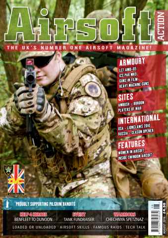 Airsoft Action issue August 2016