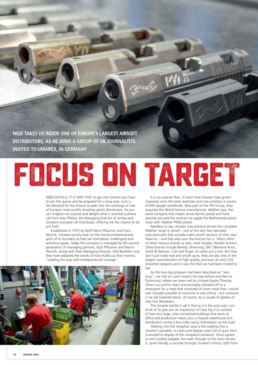 Airsoft Action Preview Pages