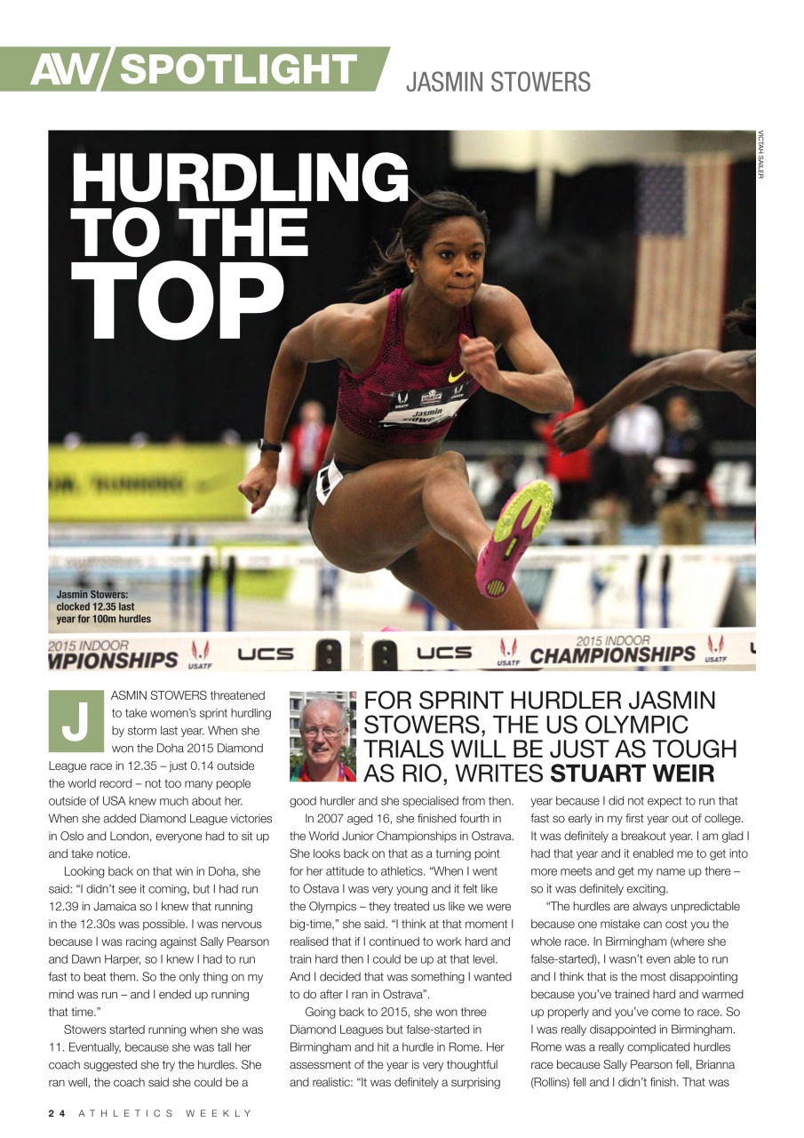 AW – Athletics Weekly Magazine Preview Pages