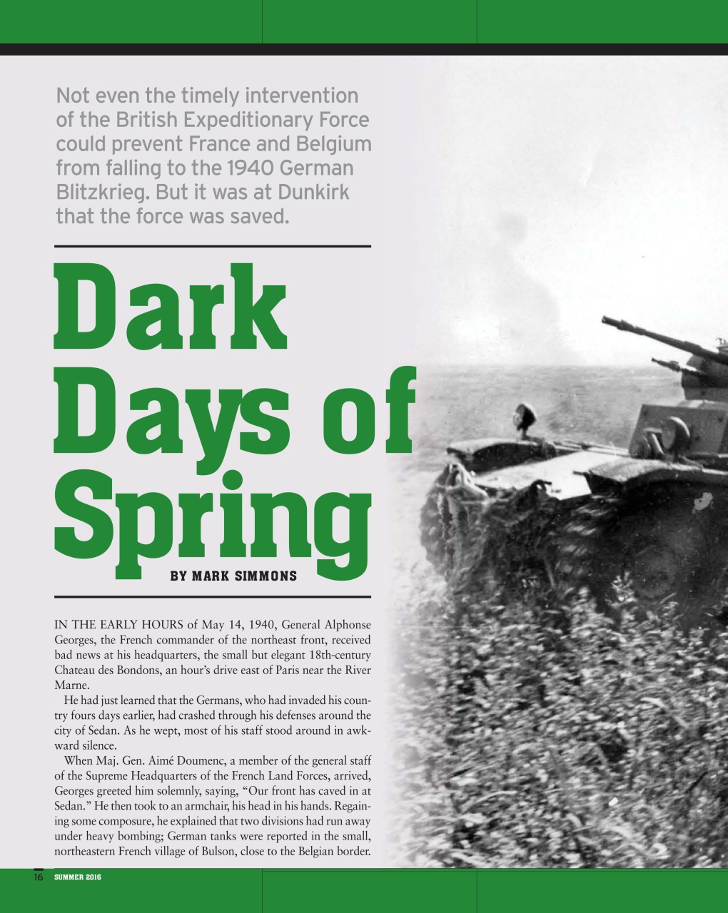WWII Quarterly Preview Pages