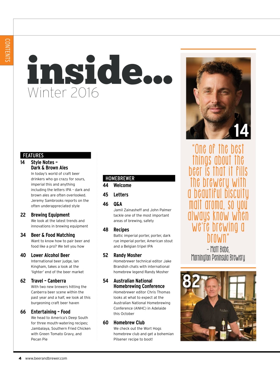 Beer and Brewer Preview Pages