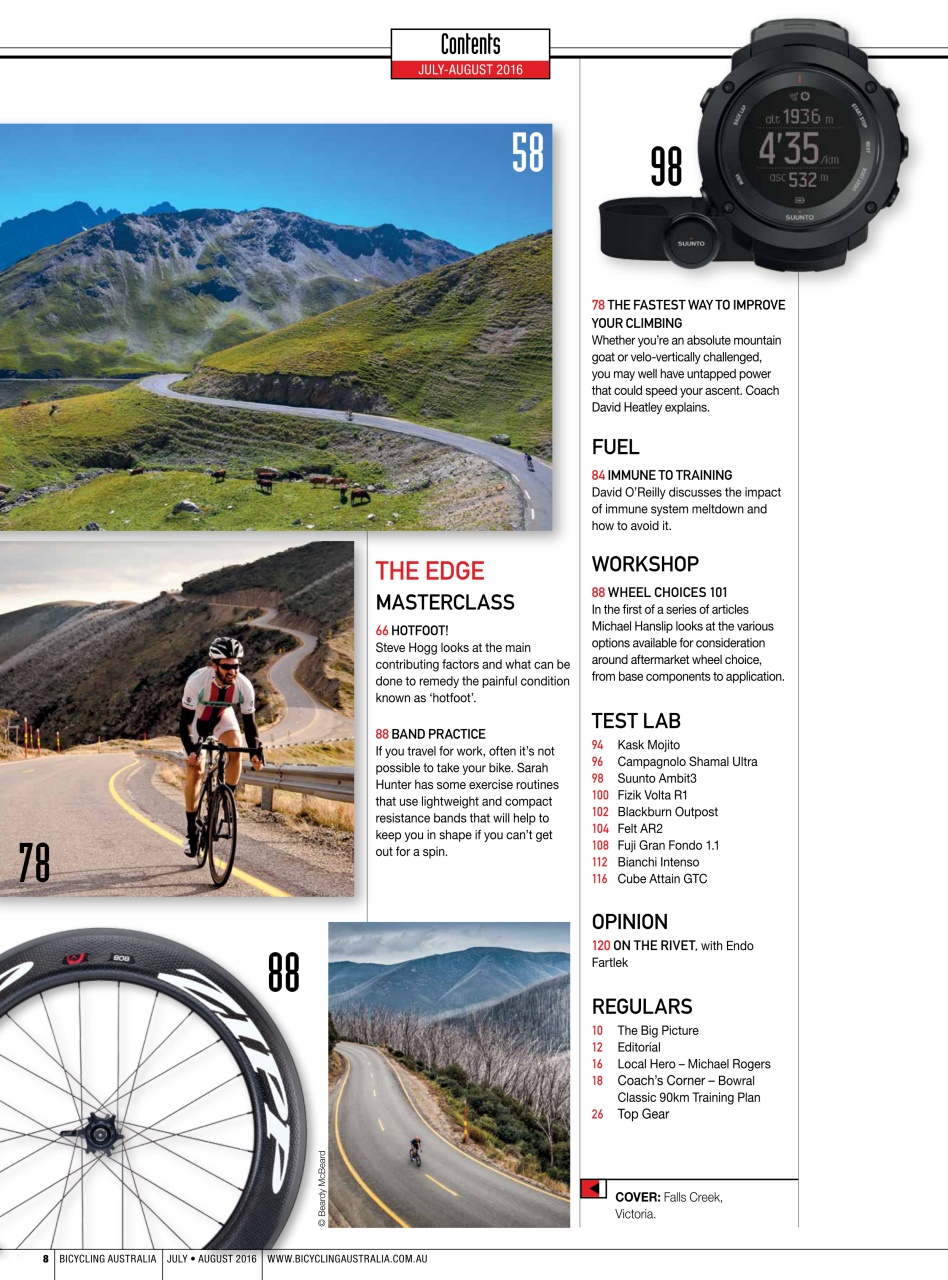 Bicycling Australia Preview Pages