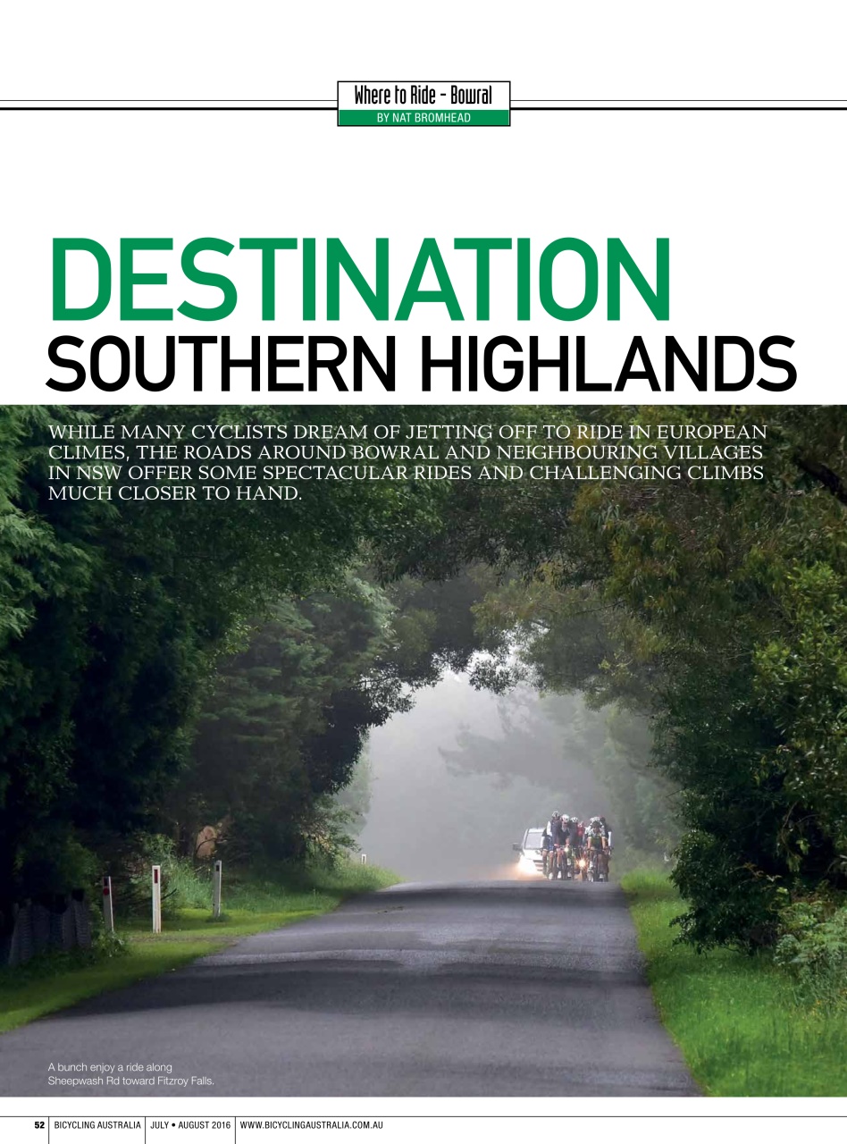 Bicycling Australia Preview Pages