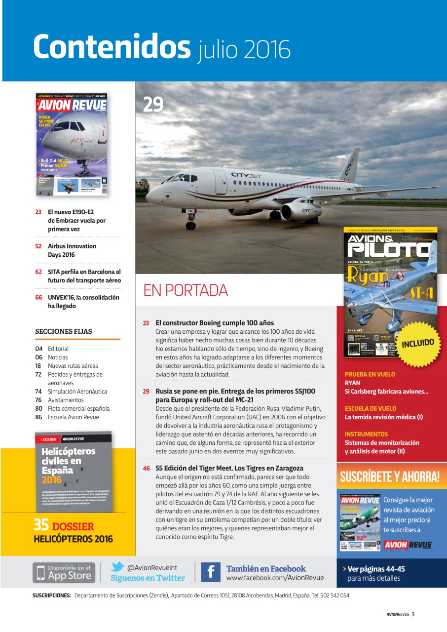Avion Revue Internacional Preview Pages