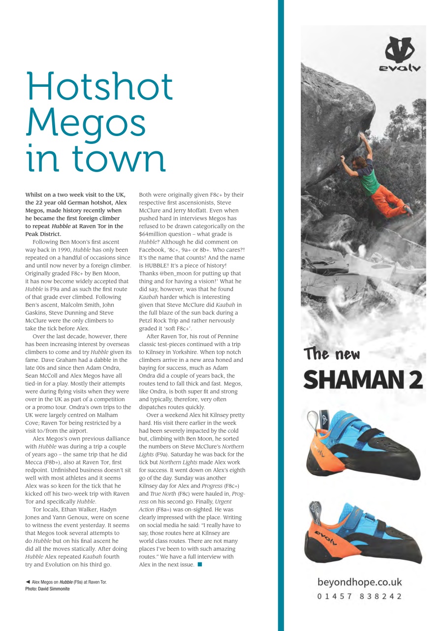 Climber Preview Pages