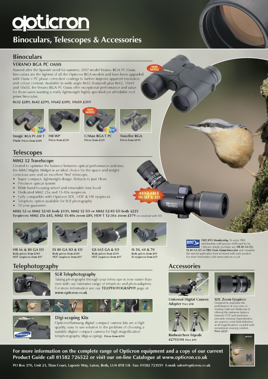 Birdwatch Magazine Preview Pages