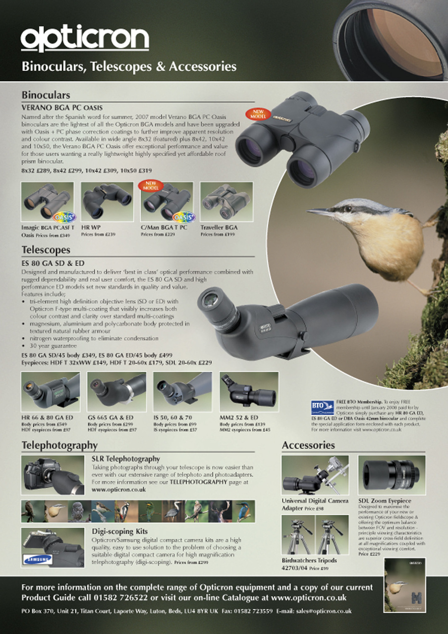 Birdwatch Magazine Preview Pages
